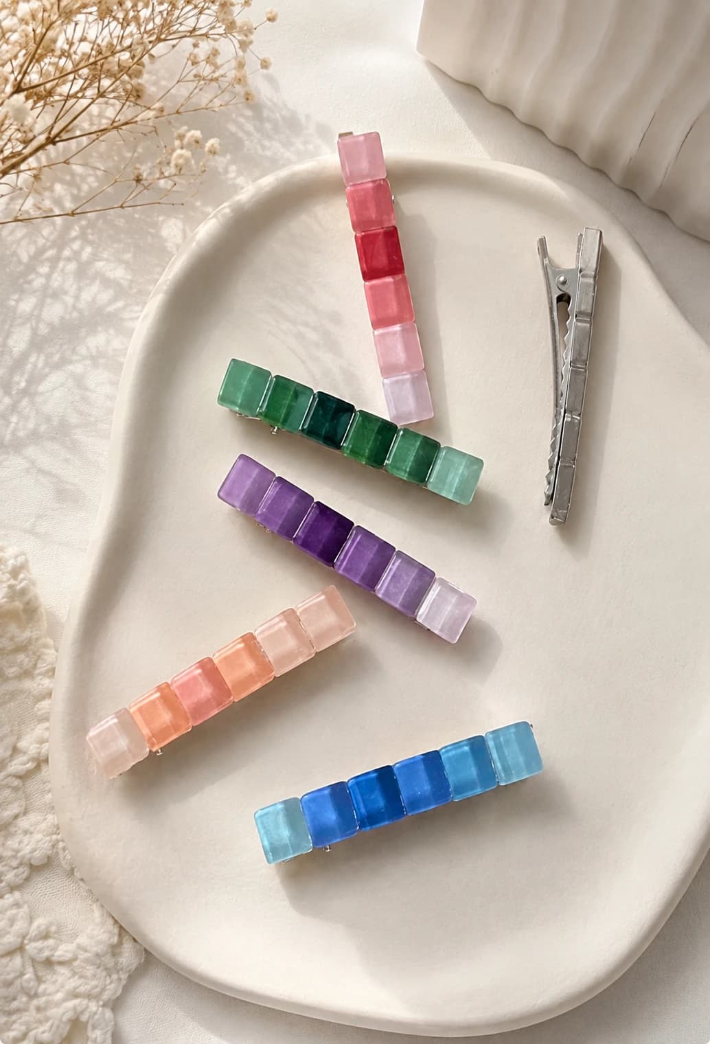 Mosaic Hair Clip